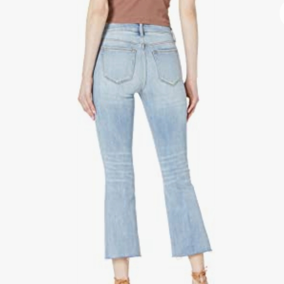 NEW Sam Edelman Women's JENA High Rise Stiletto Crop Boot Jean Size 26 - Picture 4 of 6